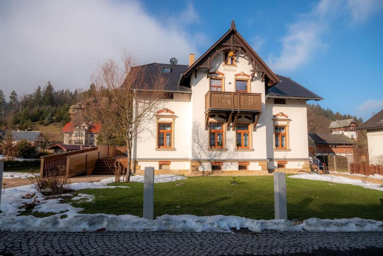 Villa Waldlust - 5 Sterne - 2 Schlafzimmer Kurort Oybin Dış mekan fotoğraf